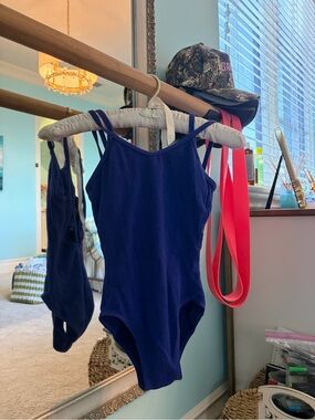 Capezio Navy Blue Girls’ Dance Leotard Bodysuit